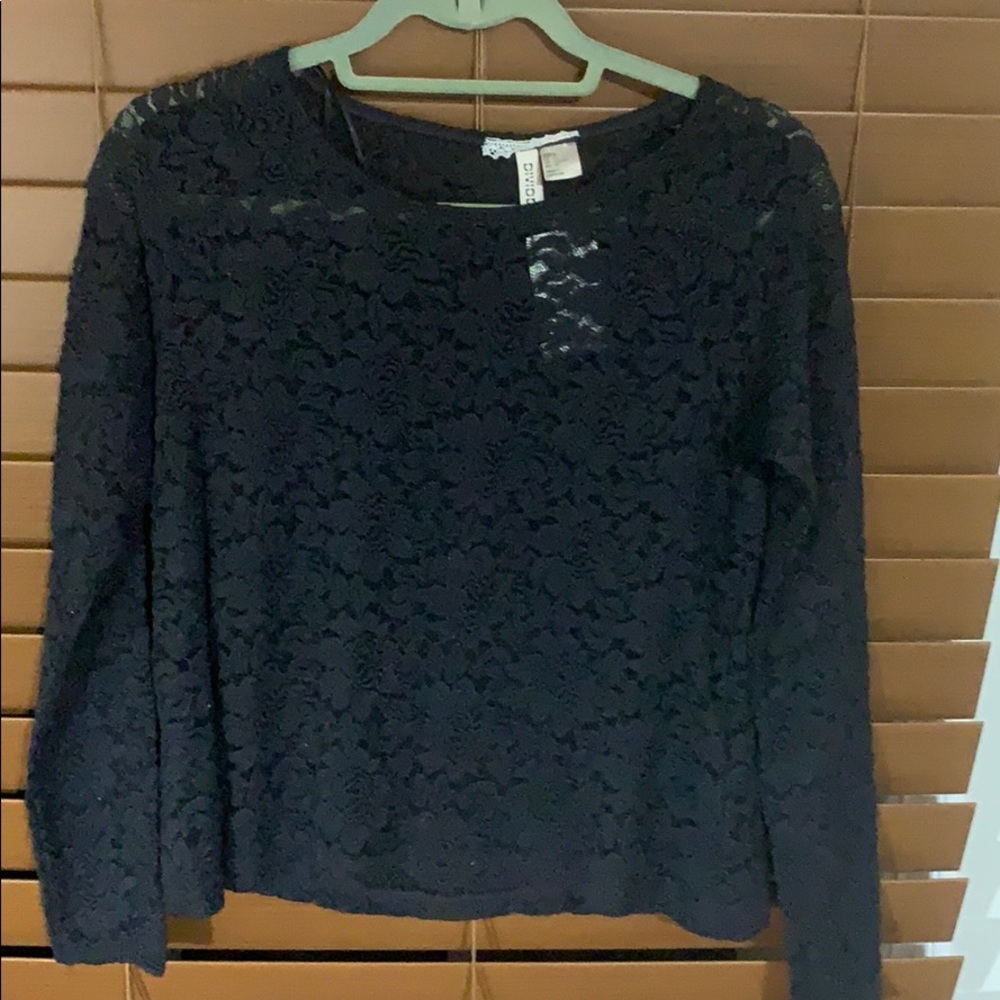Blouse-Black, New